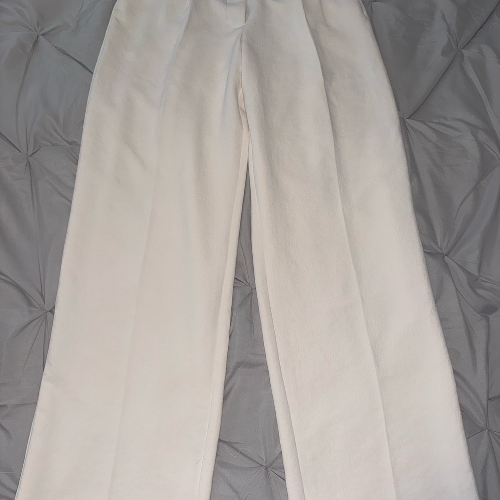 Wilfred Cream Wide Leg Women's Pants EUC